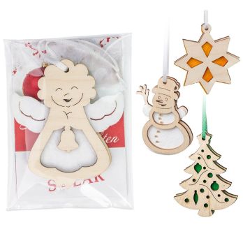 Vilten hanger van hout