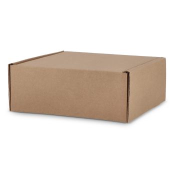 Individueel bedrukte geschenkkarton 24,3 x 24,3 x 9,9 cm