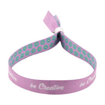 Individueel RPET festivalbandje SuboWrist Alloy