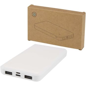 Intan 10 W 10.000 mAh powerbank van gerecycled kunststof