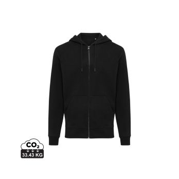 Iqoniq Abisko zip hoodie van gerecycled katoen