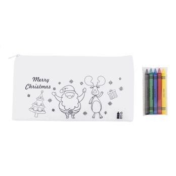 Julfar Draw kerst etui om in te kleuren
