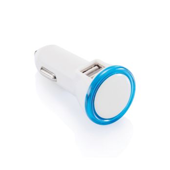 Krachtige autolader met dubbele aansluiting