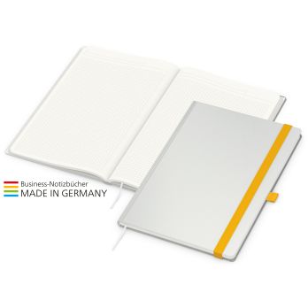 Match-Book A4 Natur Recycling green+blue