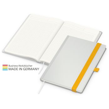 Match-Book A5 Natur Recycling groen+blauw