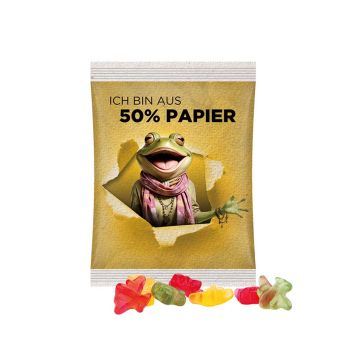 Maxitüte Trolli fruitgom - 50 g folie met 50% papieraandeel