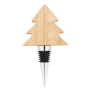 Ortega wijnstopper met kerstmotief