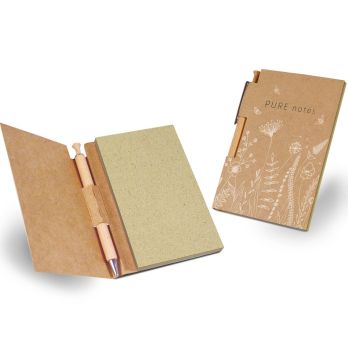 Blocnote & Pen 01 Natuurlijk