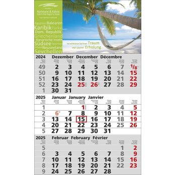 Wandkalender Standaard 2  