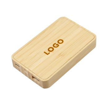 Powerbank Magnetic Bamboo