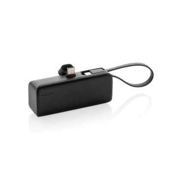 Powerlink 3.000mAh powerbank van RCS gerecycled plastic met USB-C-kabel