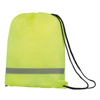 Promo-/gymtas met reflecterende strip