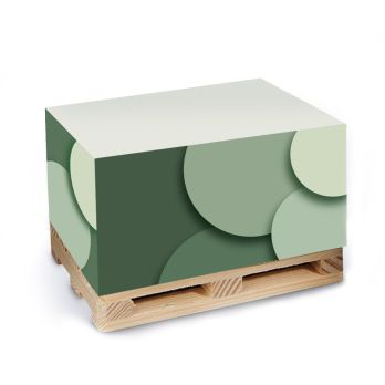 Gerecyclede pallet vierkantjes