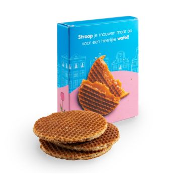 Doosje met 3 stroopwafels