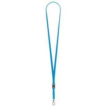 Sleutelband/Lanyard "buisvormig" met veiligheidssluiting, bandbreedte 10 mm
