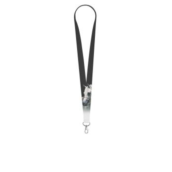 Sleutelkoord/Lanyard "Transfer" met karabijnhaak, bandbreedte 20 mm