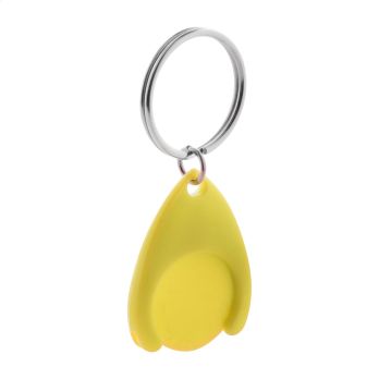 Sleutelhanger met winkelwagenmuntje Nelly