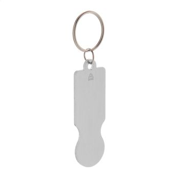 Sleutelhanger met winkelwagenmunt RaluCart