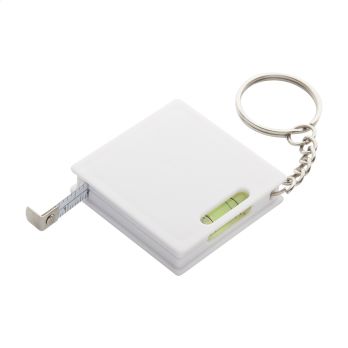 Sleutelhanger met meetlint Level