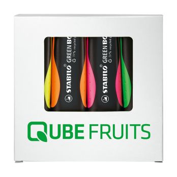 STABILO GREEN BOSS markeerstift 4 stuks set