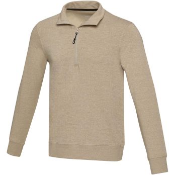 Tin Aware™ pullover met half-rits uit gerecycled materiaal Unisex