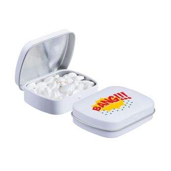 Turbo mini blik met klepdeksel met pepermunt