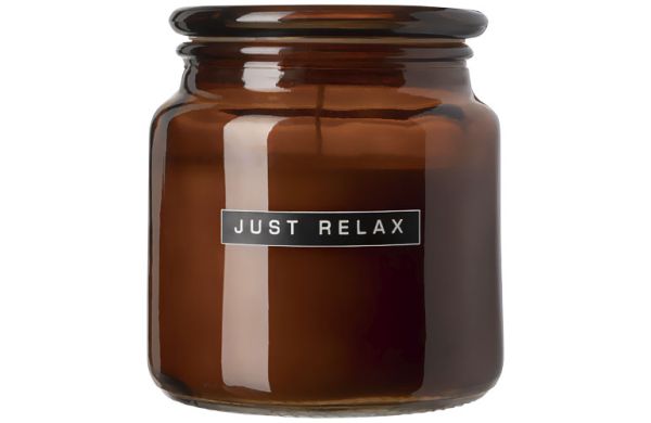 Wellmark Let's Get Cozy Duftkerze mit Zedernholzduft, 650 g - amber heather 