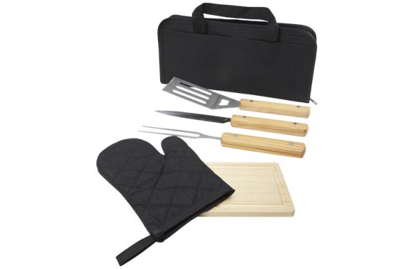 Gratar 5-teiliges Grillset - natural 