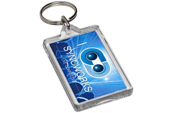 Luken wiederöffenbarer G1 Schlüsselanhänger - transparent klar 