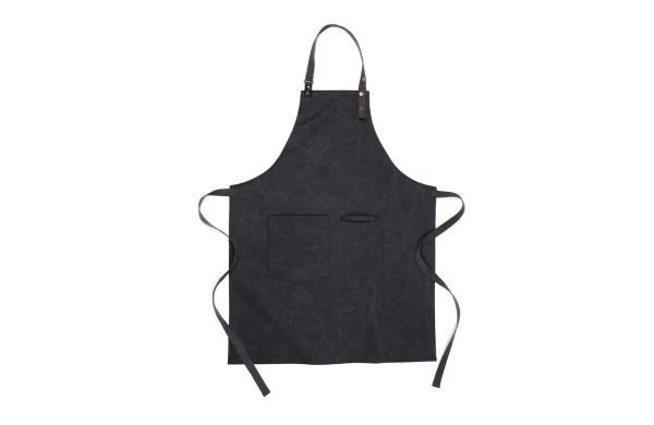 VINGA Tome Schürze aus GRS recyceltem Canvas/schwarz
