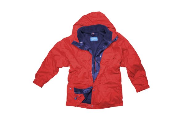 3:1 Outdoorjacke Aspen Nordic, rot, L