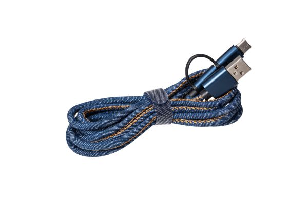 3-in-1 Oplaadkabel REEVES-DENIM