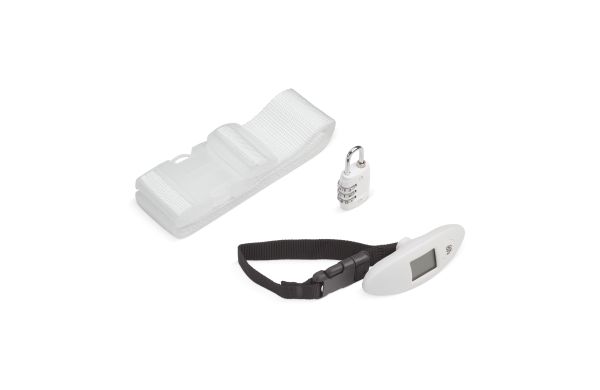 3-teiliges Reiseset, weiss