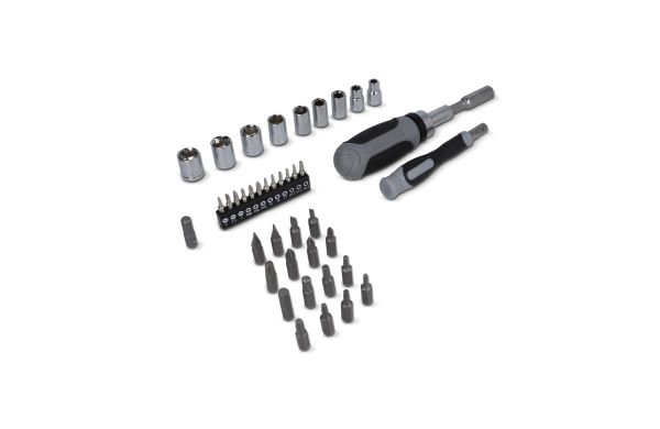 41-teiliger Werkzeugsatz, grau