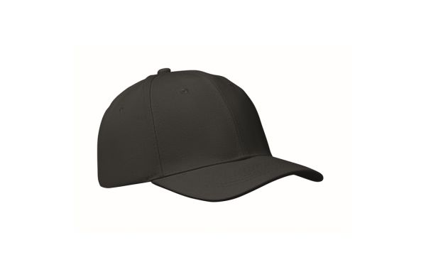BUFFALO 6-Panel-Baseball-Cap, schwarz