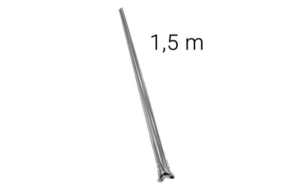 Abstandsstick "Distance", selbstaufblasend, silber