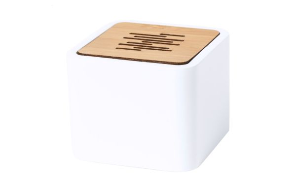 Aflia PLA kabelloser Lautsprecher, weiss/natur