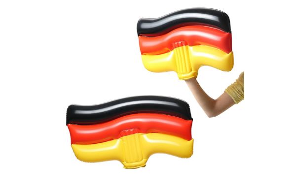 Aufblasbare Winkeflagge "Deutschland", mehrfarbig