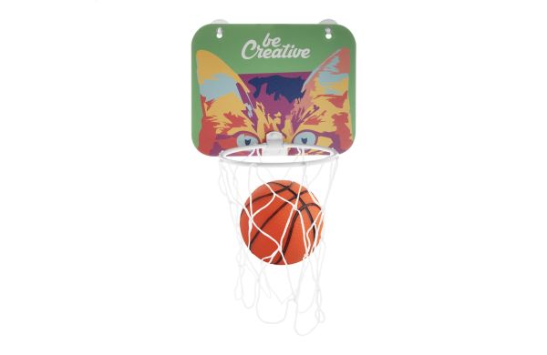 Basketball-Korb Crasket, weiss