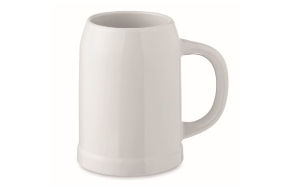 SUBLIER Bierkrug Sublimation 500 ml, weiß