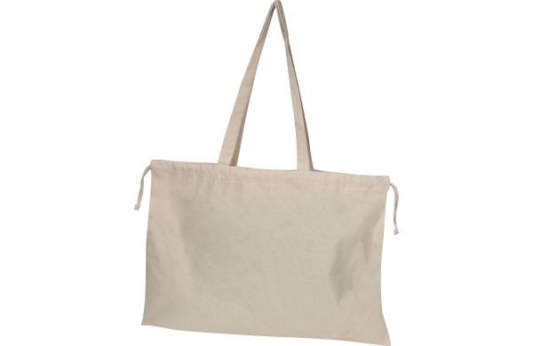 Biologische katoenen tas (GOTS) met sluiting 