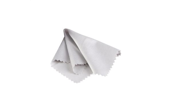 Brillenputztuch Vision, weiss