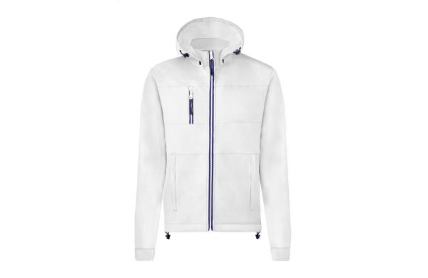 Butron Softshell-Jacke, L, weiss