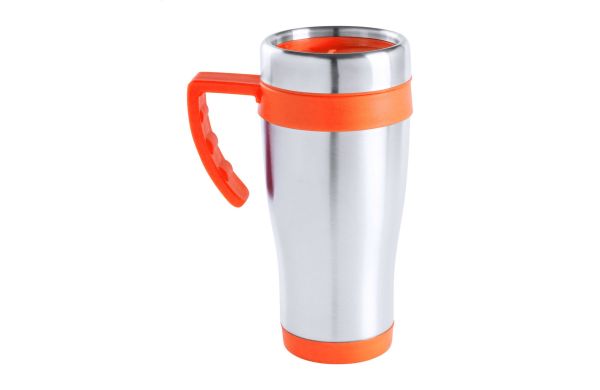 Caprol Plus Isolierbecher, orange/silber