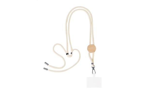 Cohol Neck Handyhalter-Lanyard, Kreis, natur