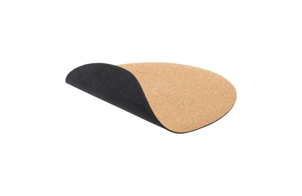 Corpad Rond Kork-Mousepad, natur
