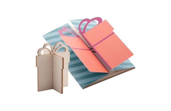 Creax Plus Weihnachtskarte, Geschenk, natur