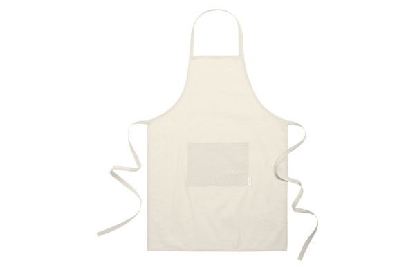 Cuoco Baumwoll-Schürze, beige