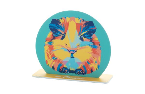 Display Clobor, weiß, Kreis