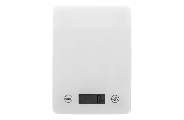 Dosage wiederaufladbare Küchenwaage, weiss